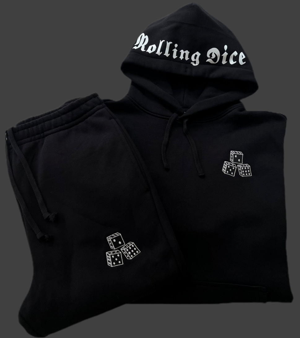 Rolling Dice Tracksuit (Black)