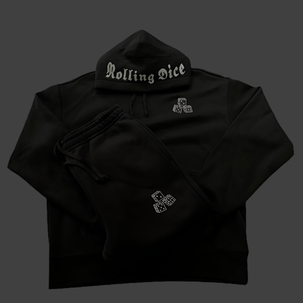 Rolling Dice Tracksuit (Black)